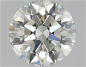 Diamante Natural 0.70 quilates, Redondo , Color K, claridad VS1 y certificado GIA