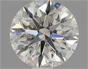Natural Diamond 1.00 Carats, Round with Excellent Cut, I Color, VS1 Clarity and Certified by IGI