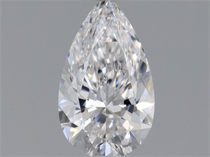 Picture of Natural Diamond 0.40 Carats, Pear with  Cut, D Color, VVS1 Clarity and Certified by GIA