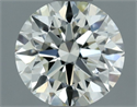 Diamante Natural 0.60 quilates, Redondo , Color L, claridad VVS1 y certificado GIA