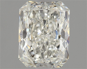 Picture of Natural Diamond 1.02 Carats, Radiant with  Cut, I Color, VVS1 Clarity and Certified by GIA