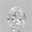 Diamante Natural 1.71 quilates, Ovalado , Color D, claridad VS2 y certificado GIA