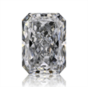 Natural Diamond 0.75 Carats, Radiant with  Cut, D Color, VVS1 Clarity and Certified by GIA