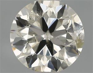 Picture of Natural Diamond 0.70 Carats, Round with Very Good Cut, J Color, I1 Clarity and Certified by IGI