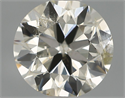 Diamante Natural 0.70 quilates, Redondo , Color J, claridad I1 y certificado IGI