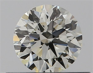 Picture of Natural Diamond 0.40 Carats, Round with Excellent Cut, H Color, VVS1 Clarity and Certified by IGI