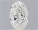 Diamante Natural 0.40 quilates, Ovalado , Color E, claridad VVS2 y certificado GIA