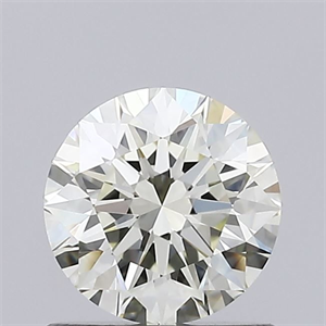 Picture of Natural Diamond 0.70 Carats, Round with Excellent Cut, M Color, VS1 Clarity and Certified by IGI