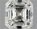 Natural Diamond 1.40 Carats, Asscher with  Cut, I Color, VS1 Clarity and Certified by GIA