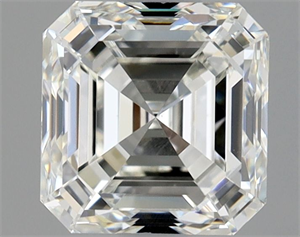 Picture of Natural Diamond 1.40 Carats, Asscher with  Cut, I Color, VS1 Clarity and Certified by GIA