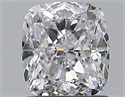 Diamante Natural 1.20 quilates, Del cojín , Color D, claridad VS2 y certificado GIA