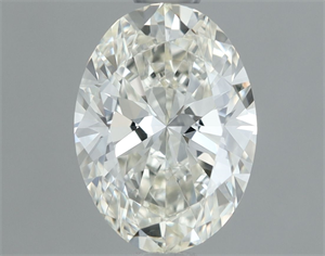 Foto Diamante Natural 1.01 quilates, Ovalado , Color J, claridad VVS2 y certificado IGI de
