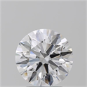 Natural Diamond 2.80 Carats, Round with Excellent Cut, D Color, VS2 Clarity and Certified by GIA