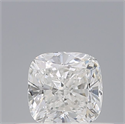 Natural Diamond 0.50 Carats, Cushion with  Cut, E Color, VVS1 Clarity and Certified by GIA