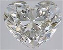 Natural Diamond 4.06 Carats, Heart with  Cut, I Color, SI2 Clarity and Certified by HRD