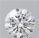 Natural Diamond 0.70 Carats, Round with Excellent Cut, G Color, VVS2 Clarity and Certified by GIA