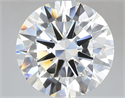 Lab Grown Diamond 7.02 Carats, Round with Excellent Cut, F Color, VVS2 Clarity and Certified by IGI