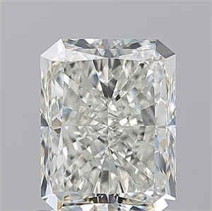 Picture of Natural Diamond 1.50 Carats, Radiant with  Cut, I Color, VVS2 Clarity and Certified by GIA