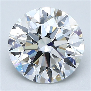 Foto Diamante Natural 2.51 quilates, Redondo , Color D, claridad VS2 y certificado GIA de