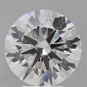 Picture of Lab Grown Diamond 4.54 Carats, Round with Ideal Cut, E Color, VVS2 Clarity and Certified by IGI