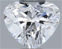 Natural Diamond 0.40 Carats, Heart with  Cut, D Color, VS1 Clarity and Certified by GIA