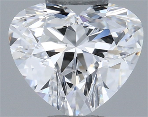 Foto Diamante Natural 0.40 quilates, Corazón , Color D, claridad VS1 y certificado GIA de