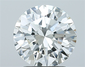 Foto Diamante Natural 2.00 quilates, Redondo , Color H, claridad VS1 y certificado GIA de