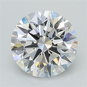 Picture of Lab Grown Diamond 1.32 Carats, Round with Ideal Cut, D Color, VS1 Clarity and Certified by IGI