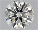 Natural Diamond 0.80 Carats, Round with Excellent Cut, I Color, VS2 Clarity and Certified by GIA