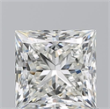 Diamante Natural 1.01 quilates, Princesa , Color I, claridad VVS2 y certificado GIA