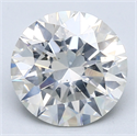 Diamante Natural 3.80 quilates, Redondo , Color I, claridad SI2 y certificado GIA