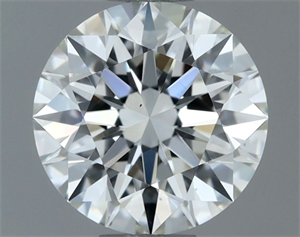 Picture of Natural Diamond 0.71 Carats, Round with Excellent Cut, G Color, VS1 Clarity and Certified by IGI