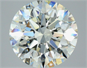 Diamante Natural 2.50 quilates, Redondo , Color L, claridad VVS2 y certificado GIA