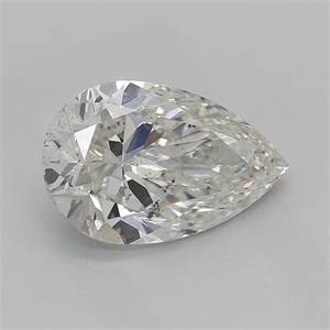 Picture of Natural Diamond 1.20 Carats, Pear with  Cut, I Color, SI2 Clarity and Certified by GIA