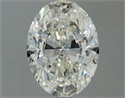 Natural Diamond 2.00 Carats, Oval with  Cut, I Color, SI1 Clarity and Certified by IGI