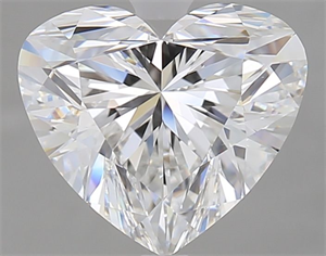 Picture of Natural Diamond 2.51 Carats, Heart with  Cut, E Color, VS1 Clarity and Certified by GIA