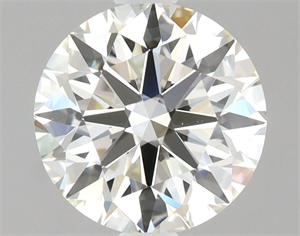 Picture of Natural Diamond 1.10 Carats, Round with Excellent Cut, J Color, VVS2 Clarity and Certified by GIA