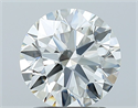 Diamante Natural 1.70 quilates, Redondo , Color I, claridad VS1 y certificado GIA