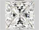Natural Diamond 1.81 Carats, Princess with  Cut, G Color, VVS2 Clarity and Certified by GIA