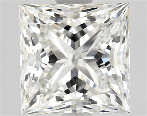 Picture of Natural Diamond 1.81 Carats, Princess with  Cut, G Color, VVS2 Clarity and Certified by GIA