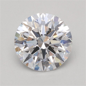 Picture of Lab Grown Diamond 1.07 Carats, Round with Ideal Cut, D Color, VVS2 Clarity and Certified by IGI
