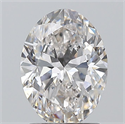 Natural Diamond 1.50 Carats, Oval with  Cut, F Color, VS2 Clarity and Certified by GIA