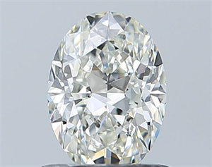 Picture of Natural Diamond 0.75 Carats, Oval with  Cut, I Color, VS2 Clarity and Certified by GIA