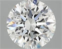 Lab Grown Diamond 2.56 Carats, Round with Excellent Cut, F Color, VVS2 Clarity and Certified by IGI