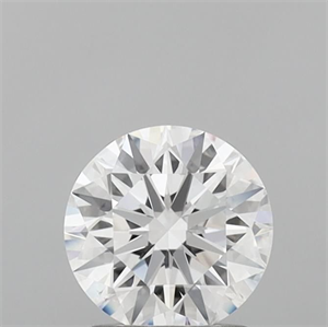 Picture of Lab Grown Diamond 1.31 Carats, Round with Ideal Cut, D Color, VS2 Clarity and Certified by IGI