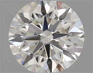 Foto Diamante Natural 0.44 quilates, Redondo , Color H, claridad IF y certificado GIA de