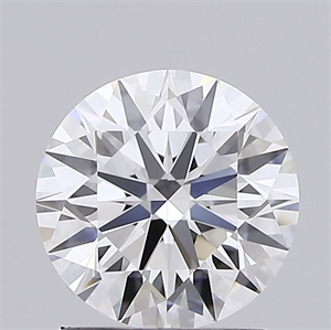 Picture of Lab Grown Diamond 1.54 Carats, Round with Ideal Cut, D Color, VS1 Clarity and Certified by IGI