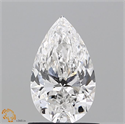 Natural Diamond 1.01 Carats, Pear with  Cut, E Color, SI1 Clarity and Certified by GIA