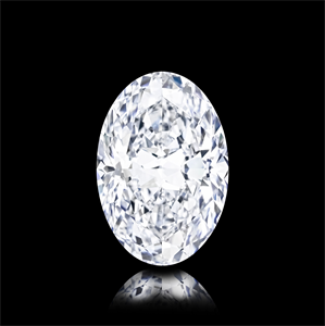 Foto Diamante Natural 5.07 quilates, Ovalado , Color E, claridad VVS1 y certificado GIA de