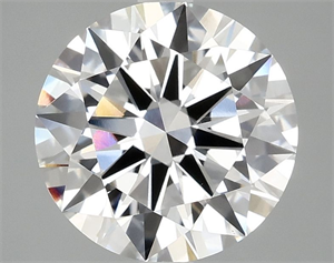Picture of Lab Grown Diamond 2.82 Carats, Round with Excellent Cut, D Color, VS1 Clarity and Certified by IGI